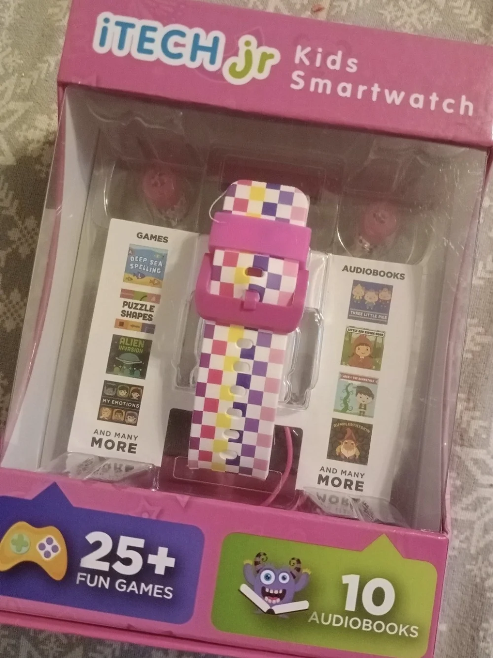 BNIP IRLS Smartwatch - Pink/White